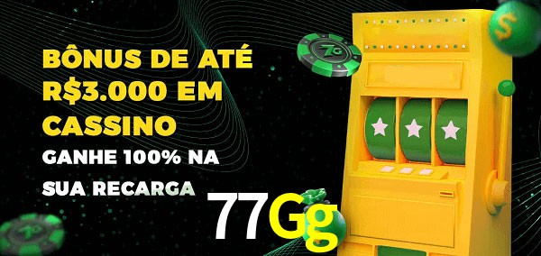 77Gg melhor bônus de depósito